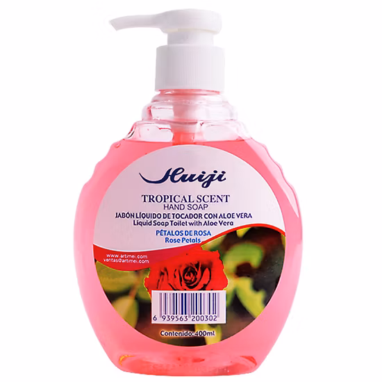 Sabonete líquido hidratante natural de aloe vera para hotel