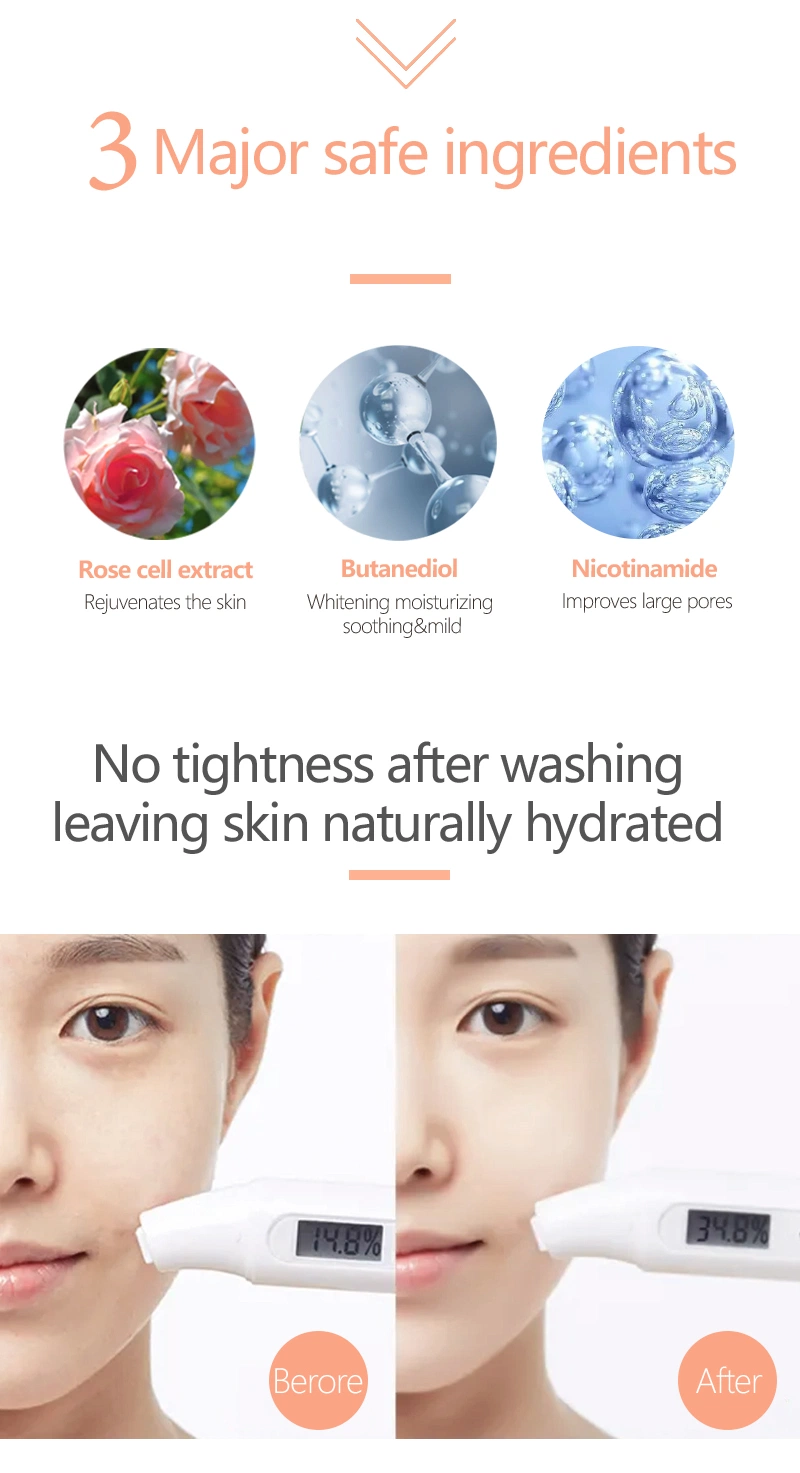 Rose Facial Skincare Hydrating Brightening Sleeping Mask