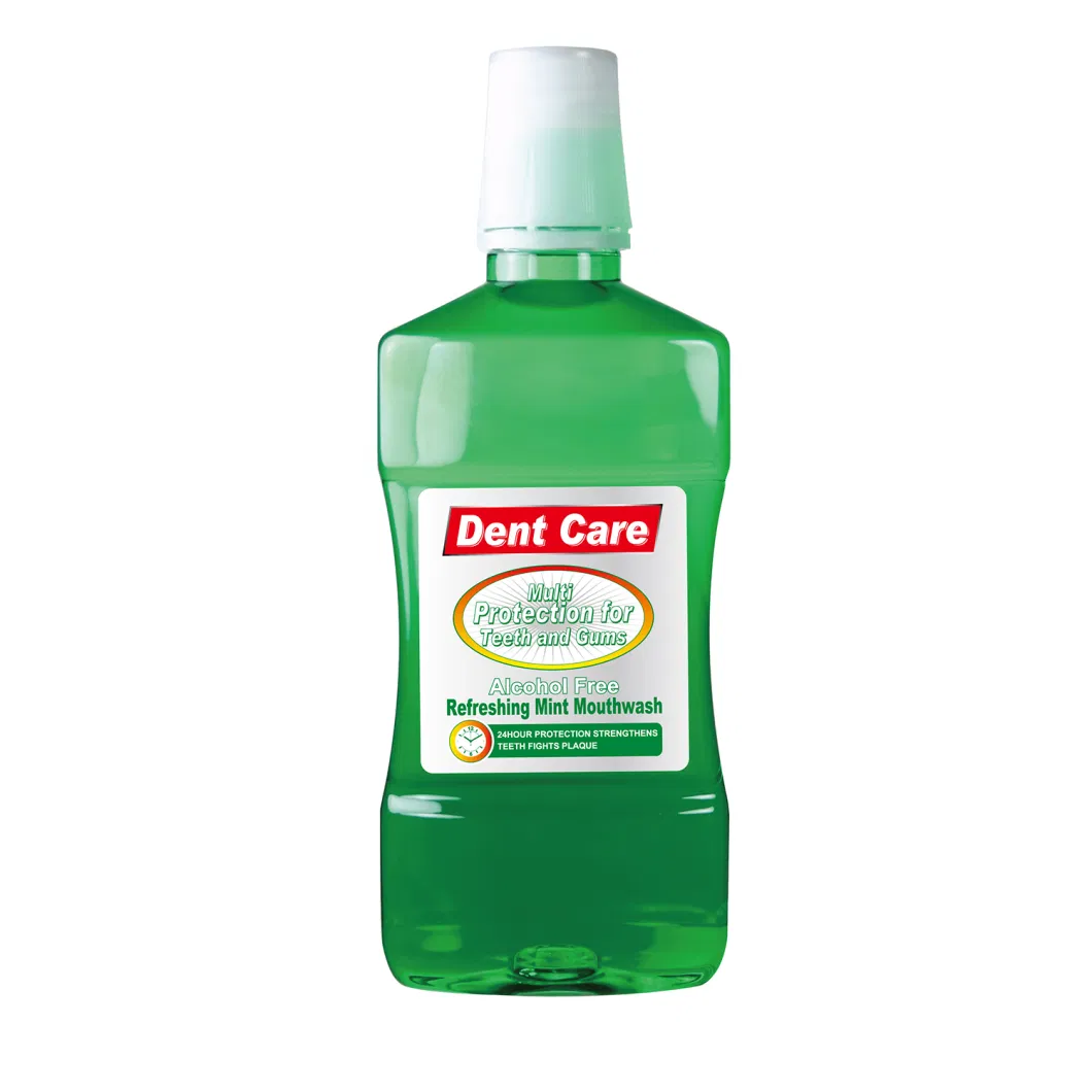 500ml Fresh Mint Zero-Alcohol Mouthwash Total Care Alcohol-Free Mouthwash