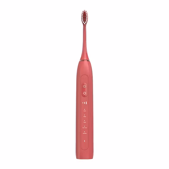 Escova de dentes ultrassônica elétrica recarregável com bateria à prova d'água de baixo preço por atacado