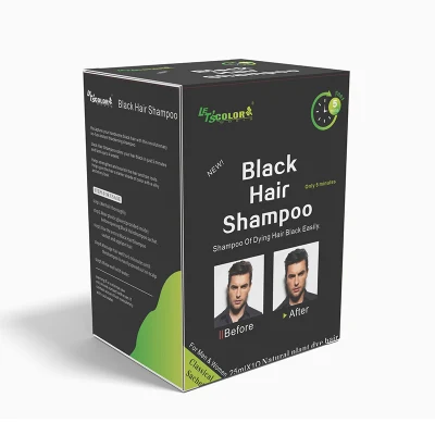 5 minutos de tintura de cabelo 100% cobertura cabelo branco shampoo de cor de cabelo preto